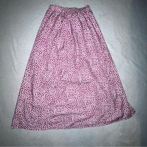Floral Pink Skirt